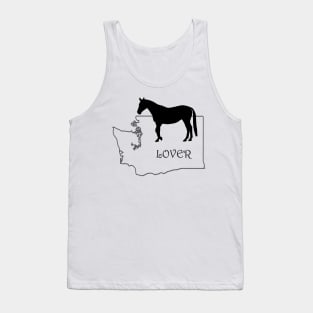 Washington Horse Lover Gift Tank Top